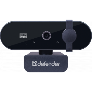 Камера-Web Defender G-lens 2580 black (2МП, FullHD 1080p, MIC, 86,1°) (63112), фото 