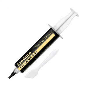 Термопаста ExeGate ETG-9WMK Gold, шприц с лопаткой, 20г, фото 