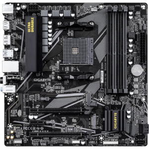 Материнская плата Gigabyte B550M DS3H AC R2 Soc-AM4 AMD B550 4xDDR4 mATX AC`97 8ch(7.1) GbLAN RAID+HDMI+DP, фото 
