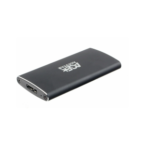 USB 3.0 Внешний корпус mSATA AgeStar 3UBMS2 (BLACK), алюминий, черный, фото 