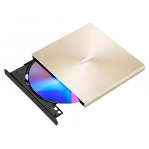 Привод DVD-RW Asus SDRW-08U8M-U золотистый USB Type-C ultra slim M-Disk внешний RTL, фото 