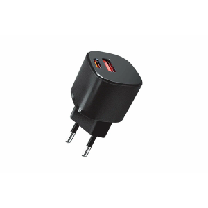 Сетевое зарядное устройство Qumo Energy Charger GaN PD 100 Вт, USB-A + 3 USB Type-C, (0100), черный, фото 