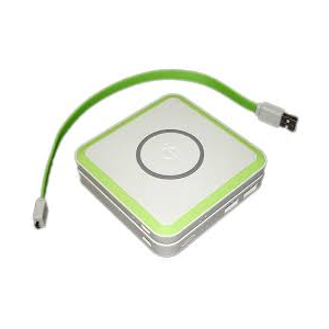 Универсальный внешний стек-аккумулятор G-POWER STX6000II J32II на 5000mAh с QI модулем, фото 