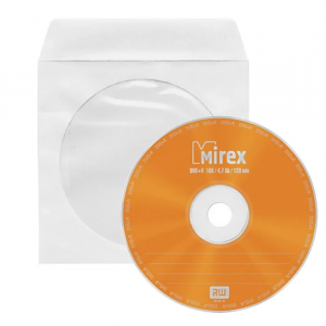Диск DVD+R Mirex 4.7 Gb, 16x, Бум.конверт (1), (1/600), фото 