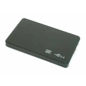 Бокс для жесткого диска 2,5 пластиковый USB 3.0 DM-2508 черный, фото 