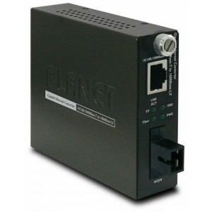GST-806B15 медиа конвертер 10/100/1000Base-T to WDM  Bi-directional Smart Fiber Converter - 1550nm - 15KM, фото 