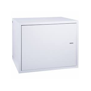 Настенный шкаф Rexant АНТИВАНДАЛЬНЫЙ 19 распашной 10U 600×500×500мм,(ШxГxВ) RAL 7035, фото 