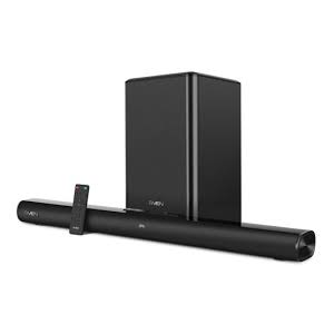Саундбар Sven SB-2200D черный (2 x 60W, Bluetooth сабвуфер 180W, пульт ДУ, LED-дисплей, HDMI, USB), фото 