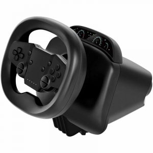 Defender Игровой руль Exone PC/PS3/PS4/Switch,3*AAA,черный, фото 