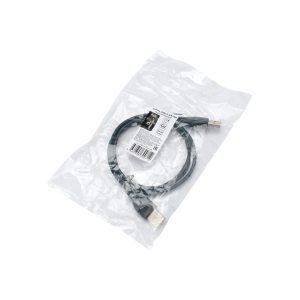Кабель USB2.0 Cablexpert CC-USB2-AMAM-1M, AM/AM, экран, 28/26AWG, медь, Pro, 1м, черный, пакет, фото 