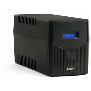 SKAT-UPS 2000/1200 UPS 220V 1200W 2 batteries 9Ah int. meander. voltage stabilization, фото 