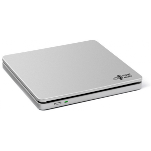 Оптический привод LG DVD-RW ext. Silver Slim Ret. USB2.0 (3.0 compatible), фото 