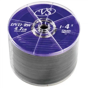 DVD-RW VS 4,7 GB 4x Bulk/50, фото 