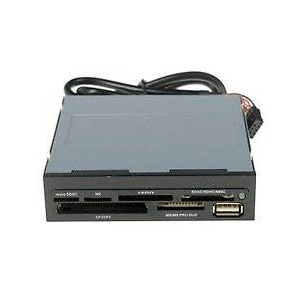 Кардридер Foxline CR-901-01, 1xUSB2.0, Black, фото 