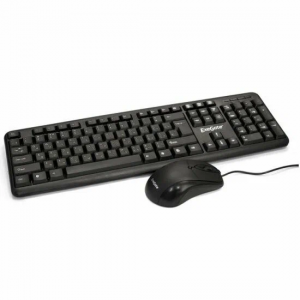 Комплект ExeGate EX287139RUS Professional Standard Combo MK120-OEM (клавиатура влагозащищенная 104кл, фото 