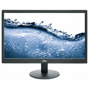 19.5" AOC E2070SWN Black (LED, LCD, Wide, 1600x900, 5 ms, 90°/60°, 200 cd/m, 100M:1), фото 