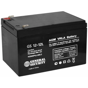 Storage battery: General Security GS 12-12L, фото 
