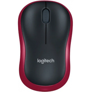 Беспроводная: Logitech M185 Red 1000dpi, USB, фото 
