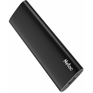 Внешний SSD накопитель Netac 500Gb Z SLIM  (USB3.2, up to 520/480MBs, 100х29.5х, фото 
