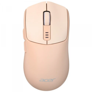 Мышь беспроводная Acer OMR312 розовый, 3200 dpi, радиоканал, Bluetooth, USB, кнопки - 5, фото 