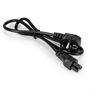 Кабель питания ноутбуков ExeGate Power PC5-7,5P (Евровилка Schuko->С5) VDE-250V-3*0.5-CU, 6A, 0.75м, фото 