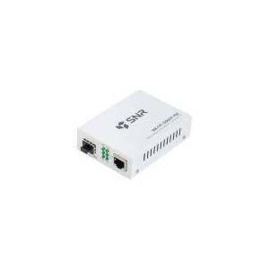 Медиаконвертер SNR 10/100/1000-Base-T / 100/1000Base-FX с SFP-портом, фото 