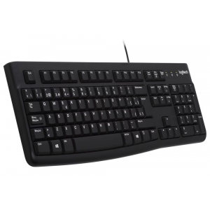 Проводная: Logitech K120 Black USB RTL, фото 
