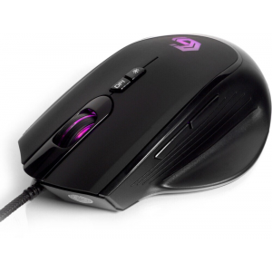 Мышь игровая Gembird MG-570, USB, черный, 7 кн, 3200 DPI, 6 реж.подсв., кабель ткан 1.8м, фото 