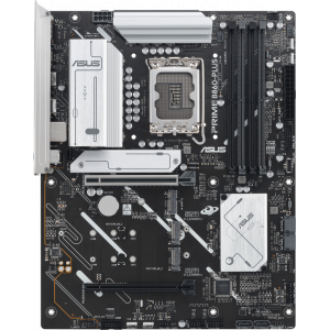 Материнская плата ASUS PRIME B860-PLUS-CSM, LGA 1851, Intel B860, 4xDDR5, 4xSATA, 3xM.2, 1xPCIe 5.0 x16, 1xPCIe 4.0 x16, 1xHDMI, 1xDP, 1x2.5Gb LAN, 2xUSB 2.0, 1xUSB 3.2 Gen 1, 2xUSB 3.2 Gen 2, 1xUSB-C 3.2 Gen 2x2, 3x3.5 мм, 7.1, ATX, фото 