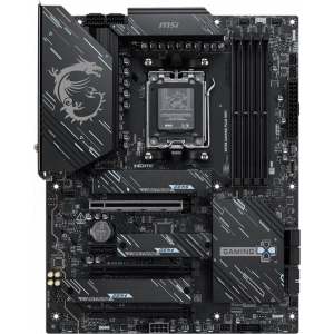 Материнская плата MSI X870E GAMING PLUS WIFI X870E, AM5, 4*DDR5, 3*PCIEx16, 1*PCIEx1, 3*M.2, 2*TypeC, 2*USB3.2Gen2, 6*USB3.2Gen1, 10*USB2.0, 4*SATA3.0, 5G, 1*Type-C(DP), HDMI, ATX, RTL, фото 