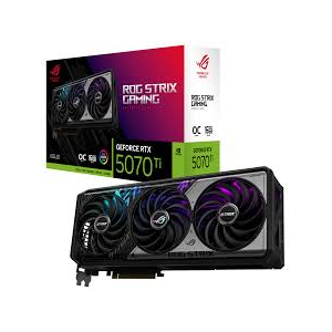 Видеокарта ASUS RTX5070Ti ROG STRIX OC 16GB GDDR7 256bit 3xDP 2xHDMI 3FAN RTL [ROG-STRIX-RTX5070TI-O16G-GAMING], фото 
