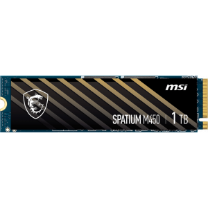 Накопитель SSD MSI 1TB SPATIUM M450 PCIE 4.0 NVME M.2, фото 