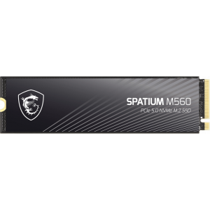 SSD жесткий диск PCIE 5.0 NVME M.2 1TB SPATIUM M560 1TB MSI, фото 