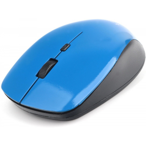 Мышь беспроводная Gembird MUSW-250-2, 2.4ГГц, 3 кнопки + колесо кнопка,1600DPI зеленый, фото 