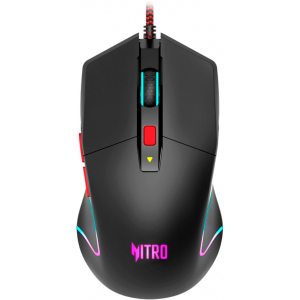 Мышь Acer Nitro OMW301 черный оптическая 7200dpi USB 6but (ZL.MCECC.024), фото 