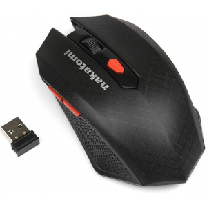 Мышь беспроводная NAKATOMI MRON-08U черный, фото 