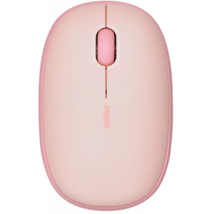 Мышь беспроводная Rapoo M650 Pink, фото 