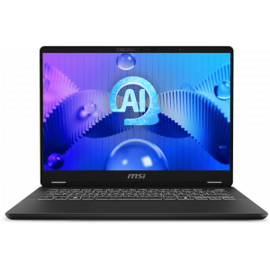 Ноутбук MSI Prestige 14 AI EVO C1MG-001US Ultra 9 185H 64Gb SSD2Tb Intel Iris Xe graphics 14" IPS FHD+ (1920x1200) Windows 11 Pro Multi Language silver WiFi BT Cam (9S7-14N111-001), фото 