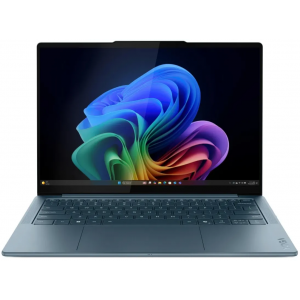 Ноутбук Lenovo Yoga Slim7 14AKP10 Ryzen AI 5 340 16Gb SSD1Tb AMD Radeon 840M 14" OLED 2.8K (2880x1800) Windows 11 Home turquoise WiFi BT Cam (83JY0009RK), фото 