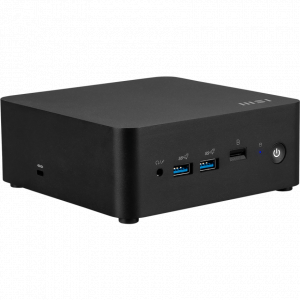 Неттоп MSI Cubi NUC 1M-095RU Core 7 150U (1.8) 16Gb SSD512Gb Graphics CR Windows 11 Pro 2xGbitEth WiFi BT 120W черный (9S6-B0B111-420), фото 