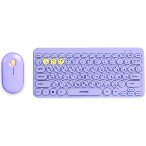 Комплект клавиатура+мышь Smartbuy (SBC-510590AG-V) 510590 фиолетовый, фото 
