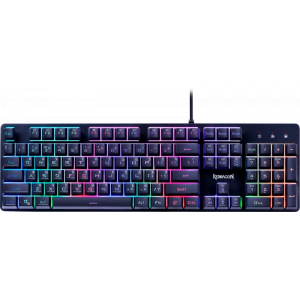 Gроводная игровая клавиатура Redragon Nagato RU, RGB, черный, 25 anti-ghost, мемб., фото 