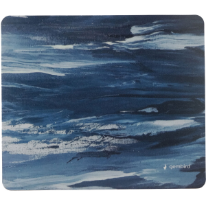 Коврик для мыши Gembird MP-ART34, "волны абстракция", 229х195х2мм, вспененный ПВХ+пластик, пакет, фото 
