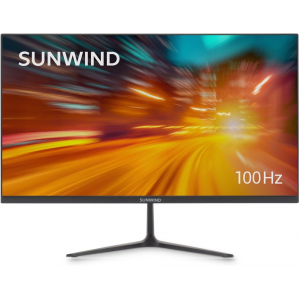 Монитор 21.5 SunWind SM-22FV222 VA 1920x1080 100Hz 5ms HDMI 250cd 178гр/178гр FreeSync VGA HDMI, фото 