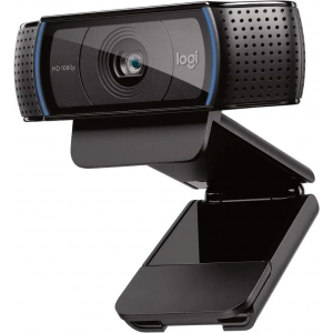 Камера Web Logitech HD Pro C920 черный 2Mpix (1920x1080) USB2.0 с микрофоном (960-001062), фото 