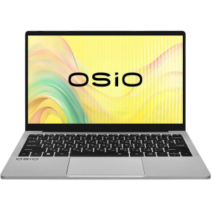 Ноутбук Osio FocusLine F140a-009 Ryzen 5 5500U 8Gb SSD512Gb AMD Radeon 14" IPS FHD (1920x1080) noOS grey WiFi BT Cam 6000mAh, фото 