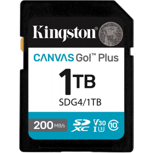 Флеш карта SDXC 1TB Kingston SDG4/1TB Canvas Go! Plus w/o adapter, фото 