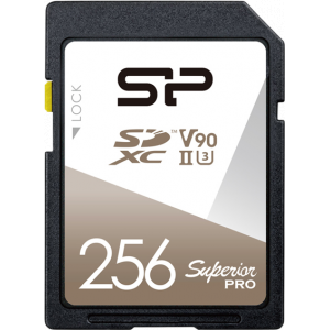 Карта памяти Silicon Power Superior SDXC SP256GBSDXJA2V10 256GB Class 10, UHS Class 3, Video Class 3, фото 