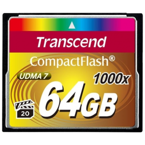 Флеш карта CF 64Gb Transcend TS64GCF1000 (1000X), фото 