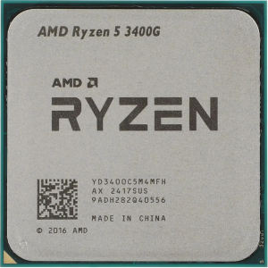 AMD RYZEN R5-3400G AM4, 65W , 4.2 GHz ,OEM, фото 